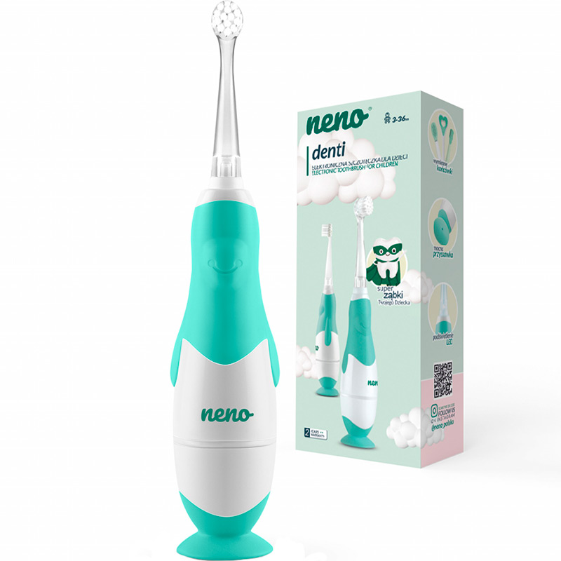 Зубная щетка электрическая Neno Denti (5902479671963), ЕЛЕКТРИЧНА ЗУБНА ЩІТКА DENTI ДЛЯ ДІТЕЙ
Зубная щетка электрическая Neno Denti (5902479671963), ЕЛЕКТРИЧНА ЗУБНА ЩІТКА DENTI ДЛЯ ДІТЕЙ