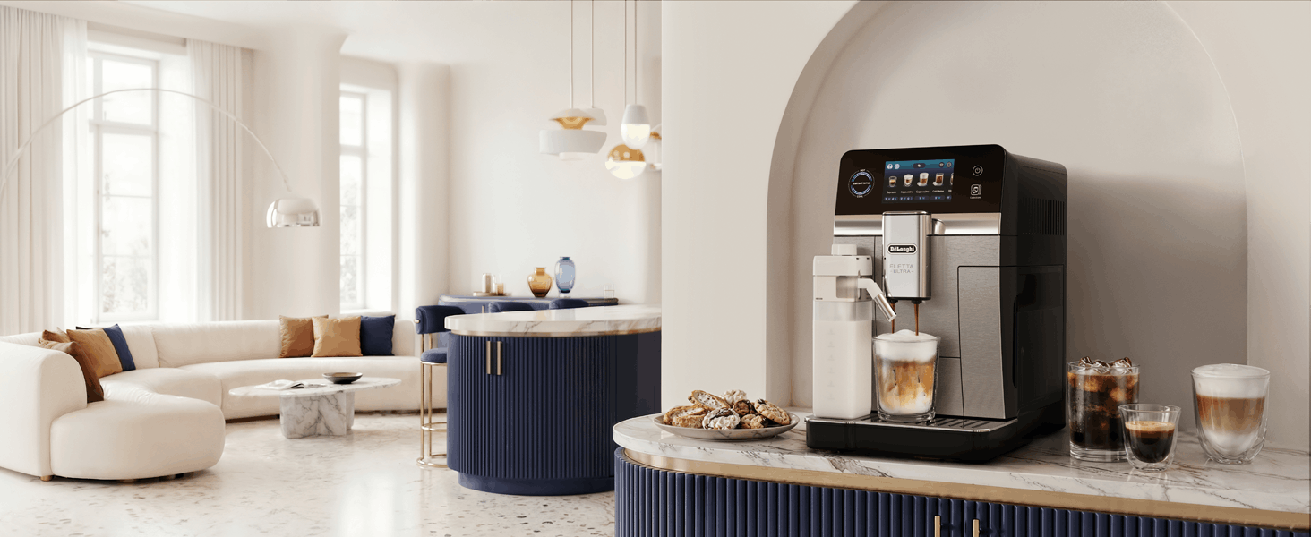 Кофемашина DELONGHI Eletta Ultra ECAM470.85.MB ᐉ купить в FOXTROT