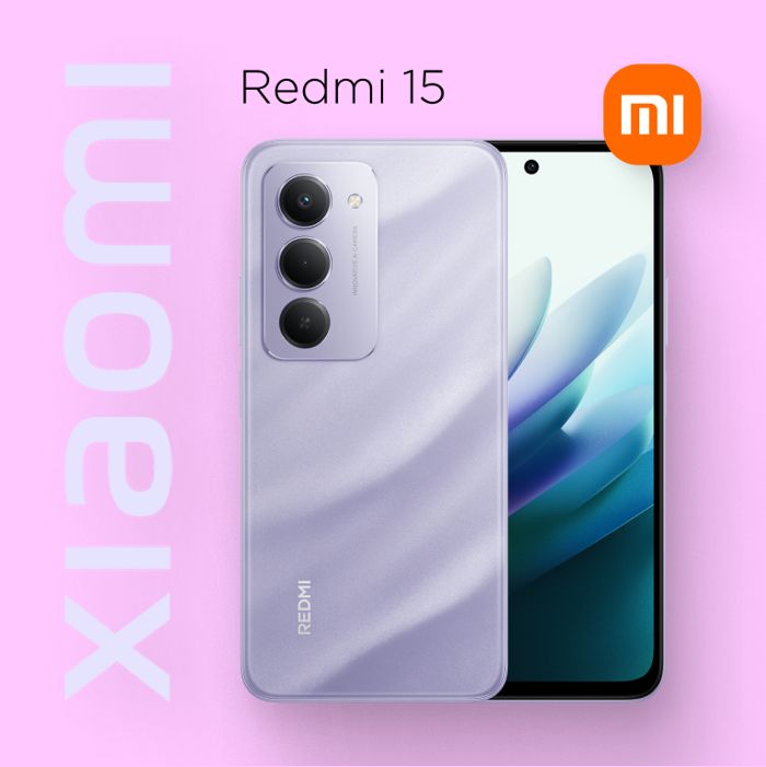 XIAOMI Redmi 15 6/128GB Sandy Purple ᐉ купить в FOXTROT ⁕ цены