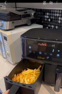 Мультипіч NUTRIBULLET Twin Drawer Air Fryer NBA081B відгук 1