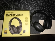 Гарнитура HATOR HYPERPUNK 3 Hi-Res SyncHUB connection Wireless Black (ESH15) отзыв 1