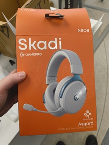 Гарнітура GAMEPRO Asgard Skadi White/Blue (HSW191WB) відгук 2