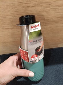 Термопляшка TEFAL BLUDROP Soft touch 0.7л Зелений (N3111210) відгук 1