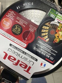 Сковорода TEFAL Unlimited 24 см Black (G2550472) відгук 1