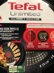 Сковорода TEFAL Unlimited 28 см Black (G2550672) отзыв 1