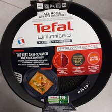 Сковорода для млинців TEFAL Unlimited 25 см Black (G2553872) відгук 2