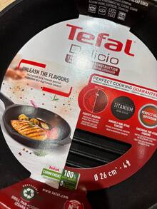 Сковорода-гриль TEFAL Delicio 26 см Black (E2324074) відгук 1