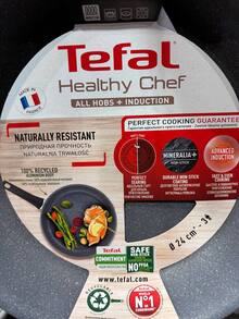 Сковорода TEFAL Healthy Chef 24 см Grey (G1500472) відгук 1