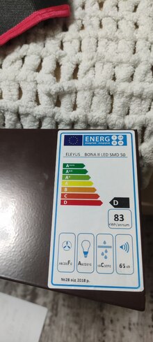 Витяжка ELEYUS BONA ІІ LED SMD 50 BR відгук 3
