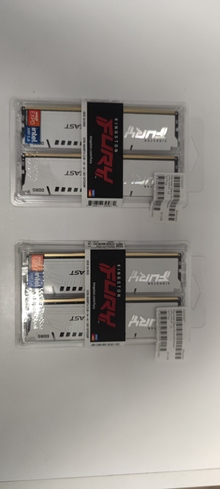 Набор KINGSTON 32Gb (2x16Gb) DDR5 6000MHz Fury Beast White (KF560C36BWE2K2-32) отзыв 1