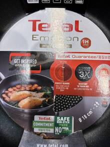 Сковорода TEFAL Emotion 18 см Stainless Steel (E3000104) відгук 1