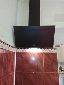 Витяжка ELEYUS VERTICAL 470 60 BL відгук 1