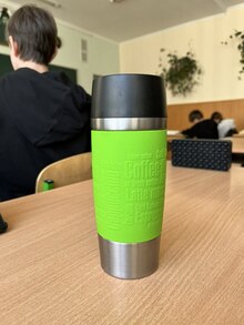 Термокружка TEFAL TRAVEL MUG 0.36 л лайм (K3083114) отзыв 1