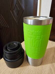 Термокружка TEFAL TRAVEL MUG 0.36 л лайм (K3083114) отзыв 2