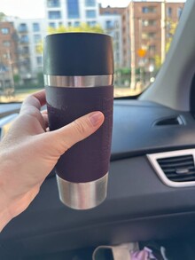 Термокружка TEFAL TRAVEL MUG 0.36 л черный (K3081114) отзыв 1