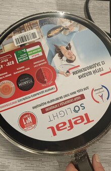 Сковорода з кришкою TEFAL So' Light 26 см Black (H0560542_SET) відгук 1
