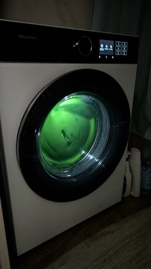 Стирально-сушильная машина HISENSE WD5I8043BWF отзыв 1