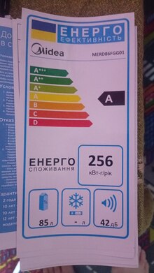 Холодильник MIDEA MERD86FGG01 отзыв 4