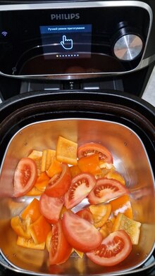 Комплект для приготовления на пару и стир-фрай для аэрогриля PHILIPS HD9960/00 отзыв 1