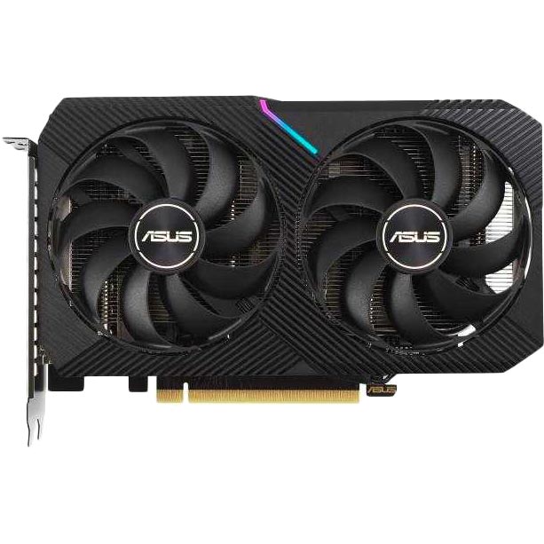 Видеокарта ASUS GeForce RTX3060 8GB GDDR6 128bit 1837/15000 MHz DUAL OC (90YV0GB5-M0NA00)