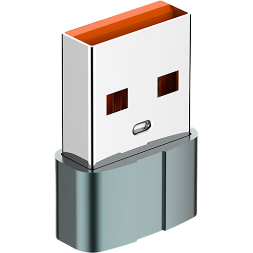 Переходник COLORWAY Type-C to USB-A Grey (CW-AD-CA) Переходник COLORWAY Type-C to USB-A Grey (CW-AD-CA)