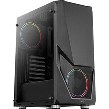 Корпус AEROCOOL Zauron Saturn FRGB-G-BK-v2 (ACCM-PV23023.11) Black без БП