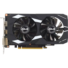 Видеокарта ASUS GeForce GTX 1630 4GB 64-bit 1500/12000MHz DUAL OC DUAL-GTX1630-O4G