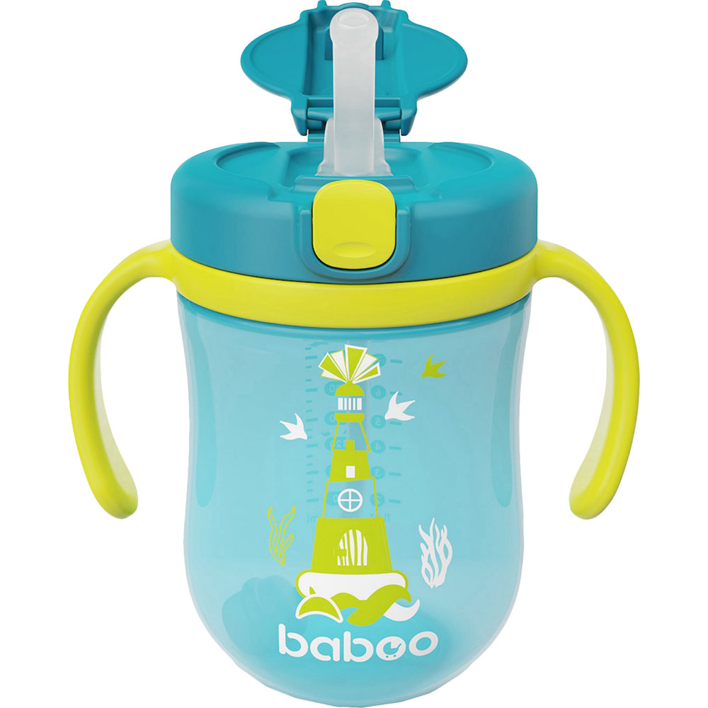 Поилка BABOO Marine 300 мл Turquoise (90602)