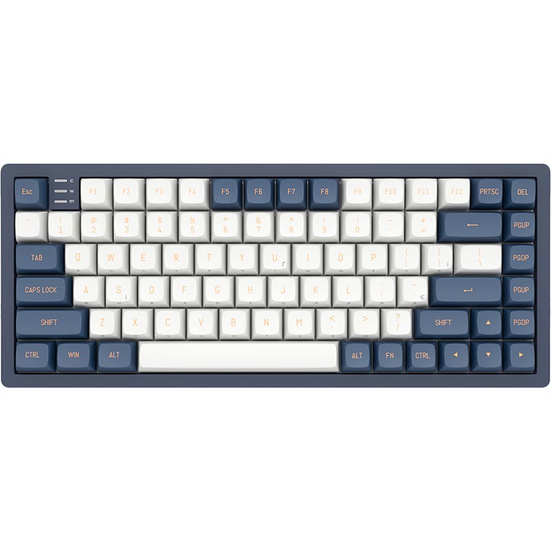 Клавиатура DARK PROJECT KD83A PBT Mechanical G3ms Sapphire Blue/White (DP-KD-83A-004500-GMT)