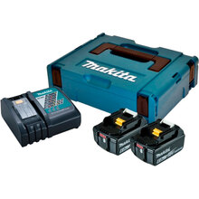 Аккумулятор и зарядное устройство MAKITA LXT BL1860Bx2шт + DC18RC (198116-4)