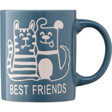 Кухоль ARDESTO Best friends 330 мл Blue (AR3471BL)