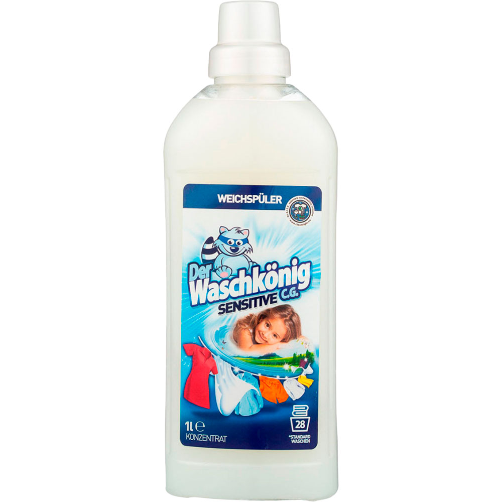 Photos - Laundry Detergent Waschkonig Кондиціонер для білизни  SENSITIVE 1000 мл  040-3 
