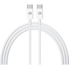 Кабель ArmorStandart ABMLL82 USB Type-C to USB Type-C Cable 2m White (ARM63474)