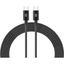 Кабель ArmorStandart ABMM093BL USB Type-C to USB Type-C Cable 1.2 м Black (ARM64371)