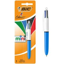 Ручка BIC 4 Colours Мини БЛ1 1 мм (3086123277403)