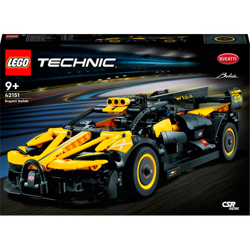 Конструктор LEGO Technic Bugatti Bolide 905 деталей (42151)