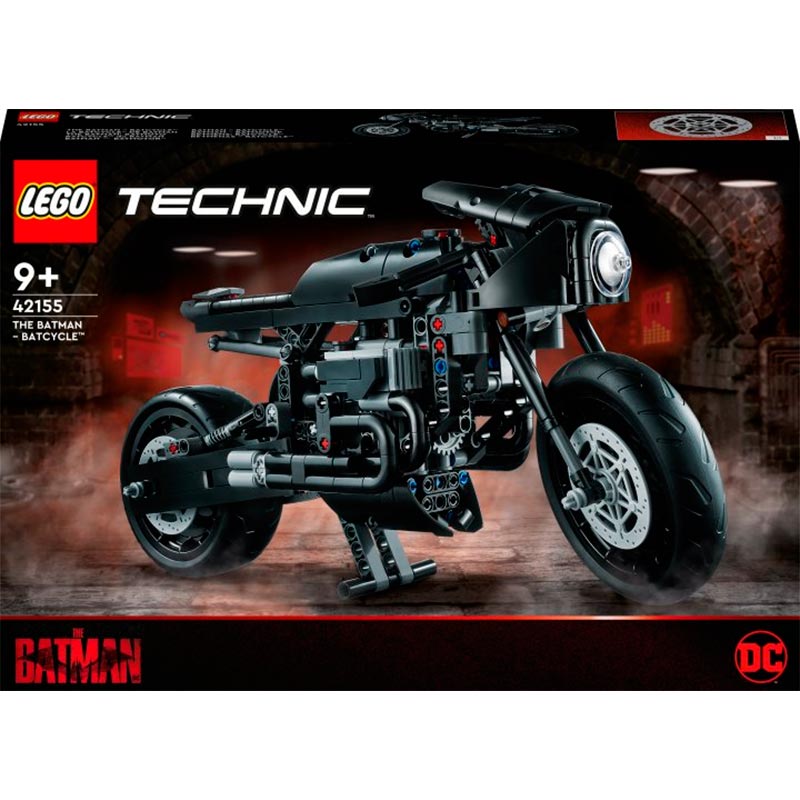 Конструктор LEGO Technic Бэтмен: Бэтцикл 641 деталь (42155)