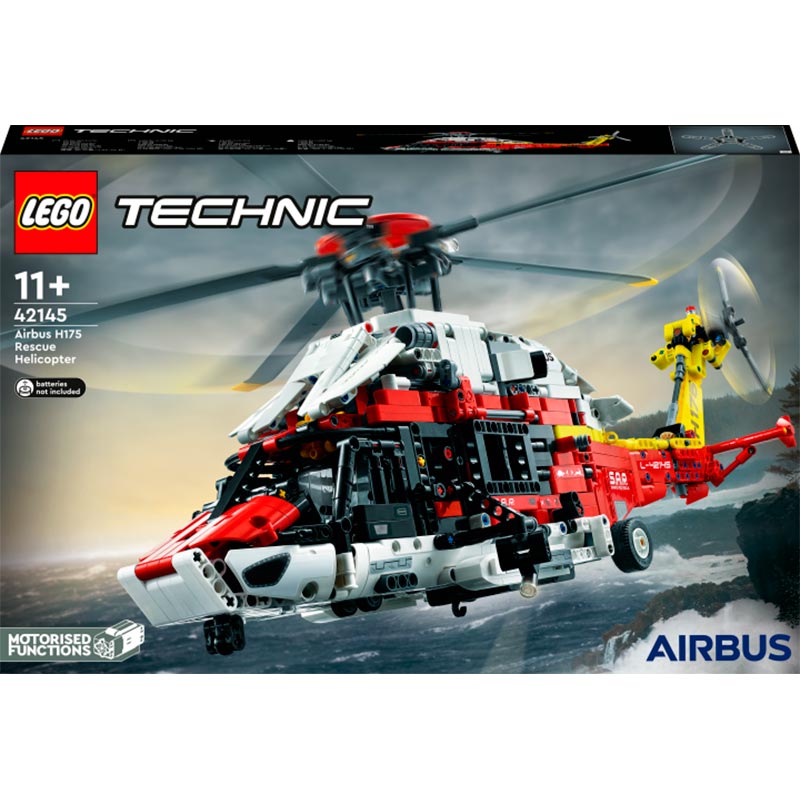 Конструктор LEGO Technic Рятувальний вертоліт Airbus H175 2001 деталь (42145)