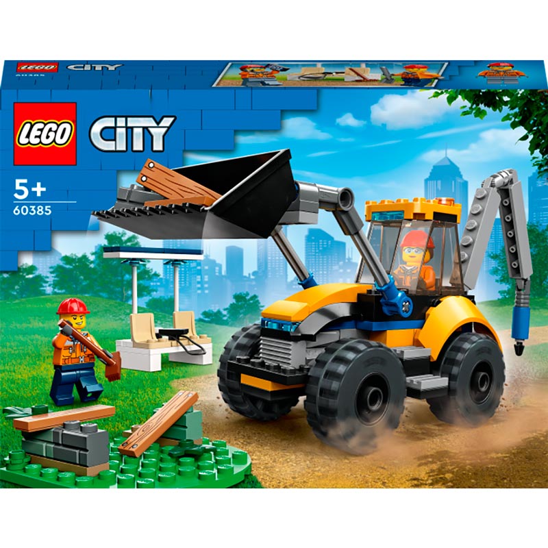 Конструктор LEGO City Экскаватор 148 деталей (60385)