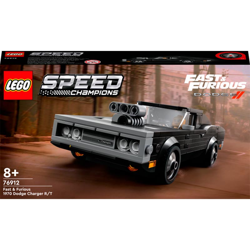 Конструктор LEGO Speed Champions Fast & Furious 1970 Dodge Charger R/T 345 деталей (76912)