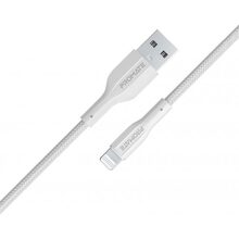 Кабель Promate xCord-Ai USB - Lightning 2А 1 м White (xcord-ai.white)