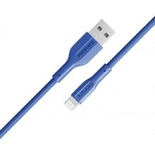 Кабель Promate xCord-Ai USB - Lightning 2А 1 м Navy (xcord-ai.navy)