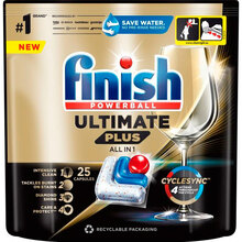 Капсулы для посудомоечных машин FINISH Ultimate Plus All in 1 25 шт (5908252010721)