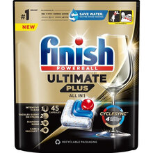 Капсулы для посудомоечных машин Finish Ultimate Plus All in 1 45 (5908252010981)