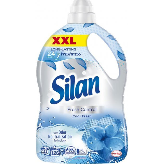 Кондиционер для белья Silan Fresh Control Cool Fresh 2772 мл (9000101582475) Кондиционер для белья Silan Fresh Control Cool Fresh 2772 мл (9000101582475)