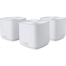 Купить в Днепре - Маршрутизатор Asus ZenWiFi AX Mini XD4 Plus 3PK White (90IG07M0-MO3C40)