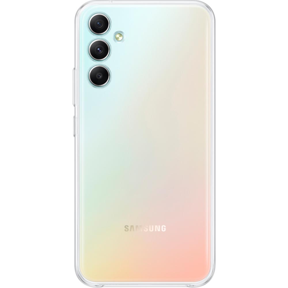 Чехол Samsung Soft Clear Cover для Samsung Galaxy A34 Transparent (EF-QA346CTEGRU)