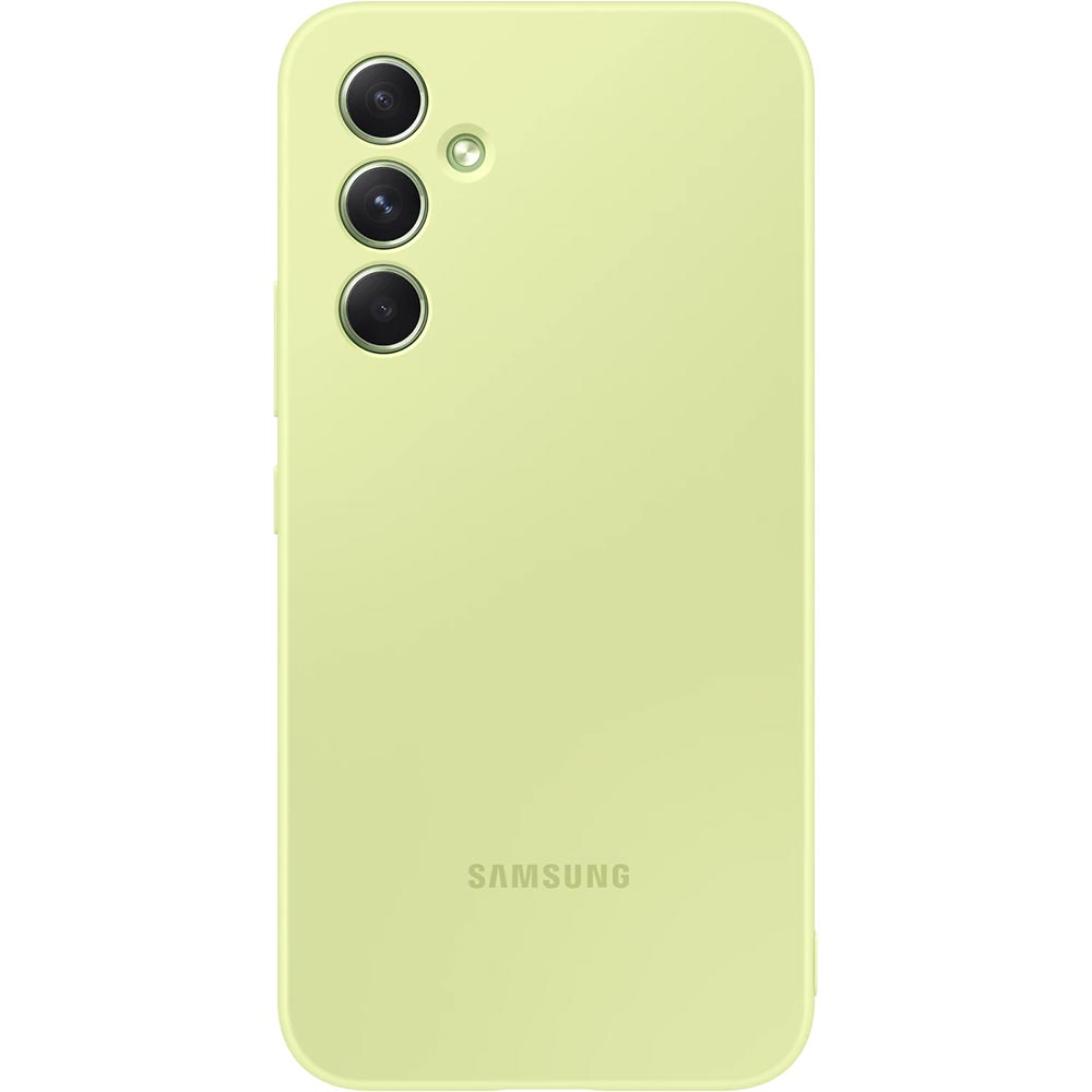 Чохол Samsung Silicone Case для Samsung Galaxy A54 (A546) Lime (EF-PA546TGEGRU) Сумісність за моделлю Samsung Galaxy A54