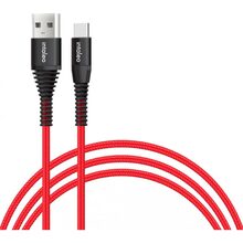 Кабель Intaleo CBRNYT1 USB to USB Type-C 1.2 м Red (1283126559464)