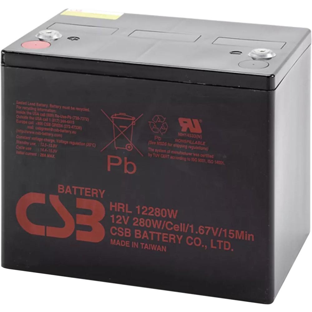 Аккумулятор CSB 12V 75Ah HRL12280WFR